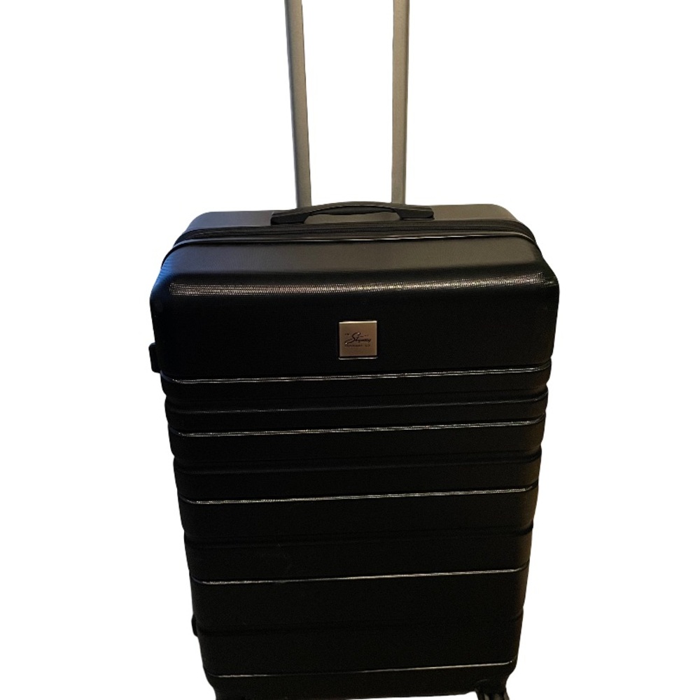 Black Suitcase with Wheels